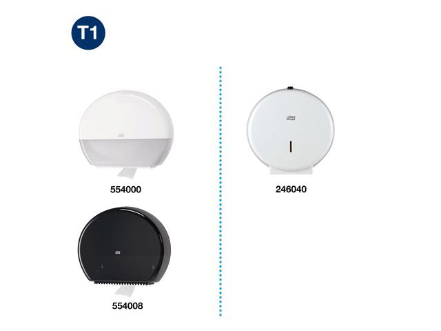 Toalettpapper TORK Uni T1 2-lag 6/fp